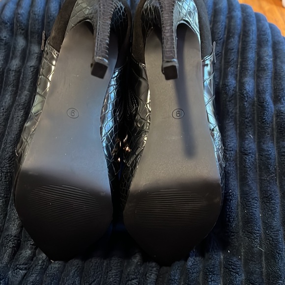 Scene Rimi Platform Bootie Size 9 Black - Picture 7 of 7